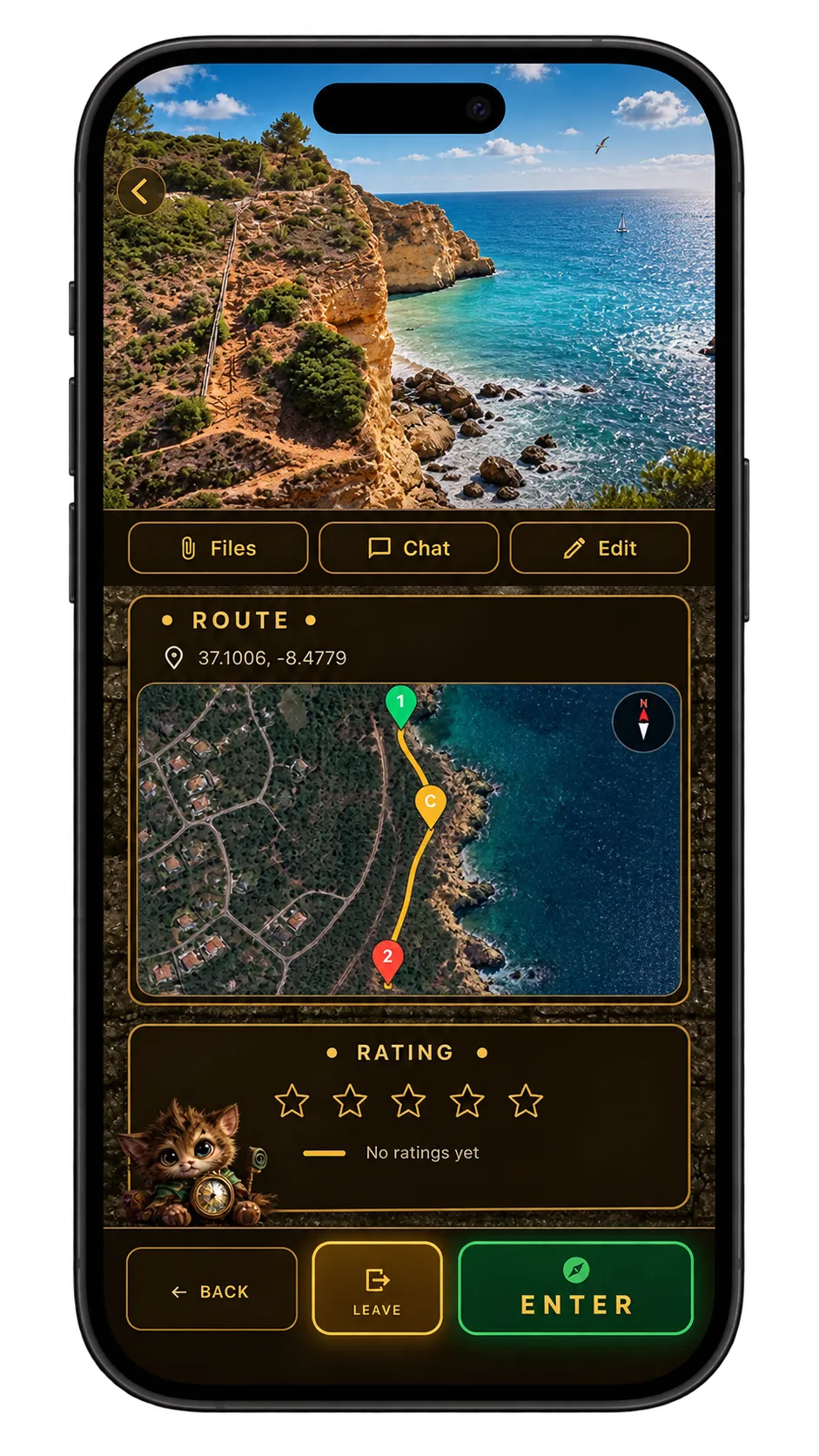 Bottom of the quest details screen with slide to participate